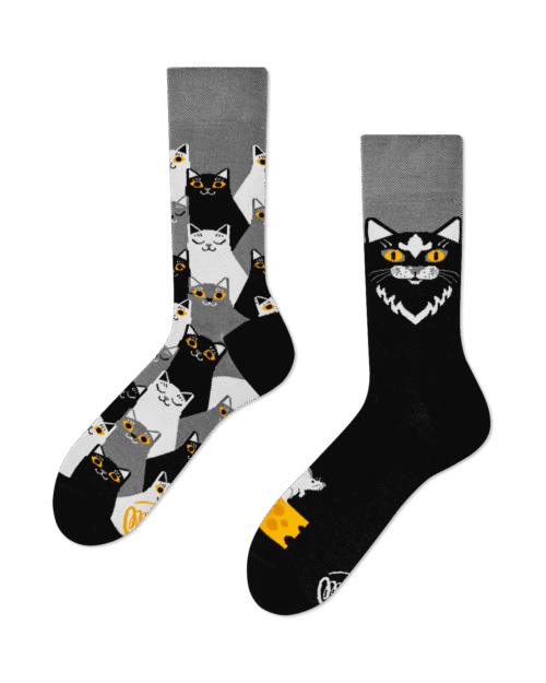 Black Cat Sock