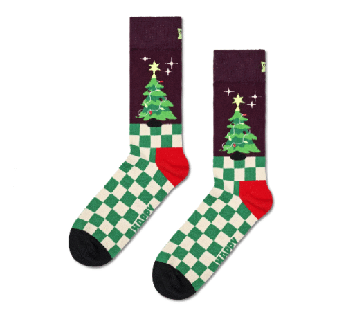 Christmas Tree Sock
