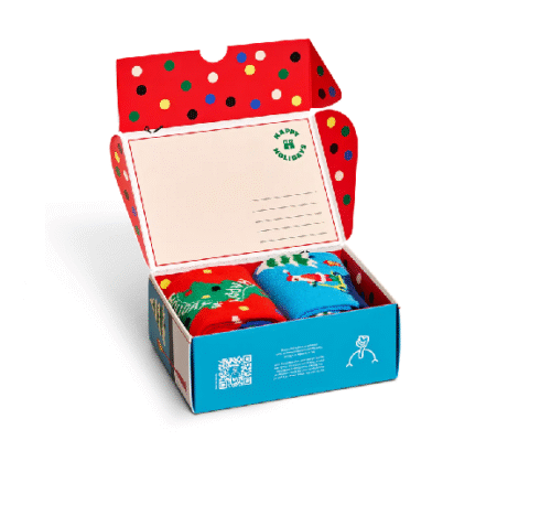2-Pack Happy Holidays Socks Gift Set