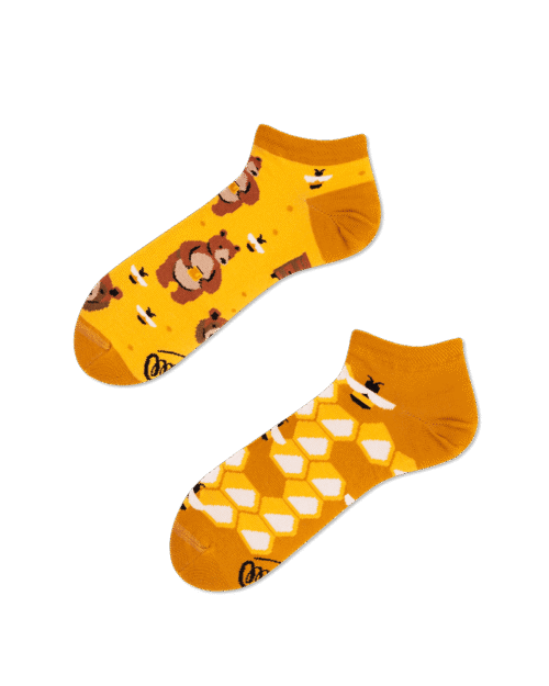 Honey Bear Low Sock