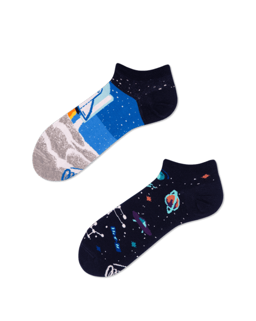 Space Trip Low Sock