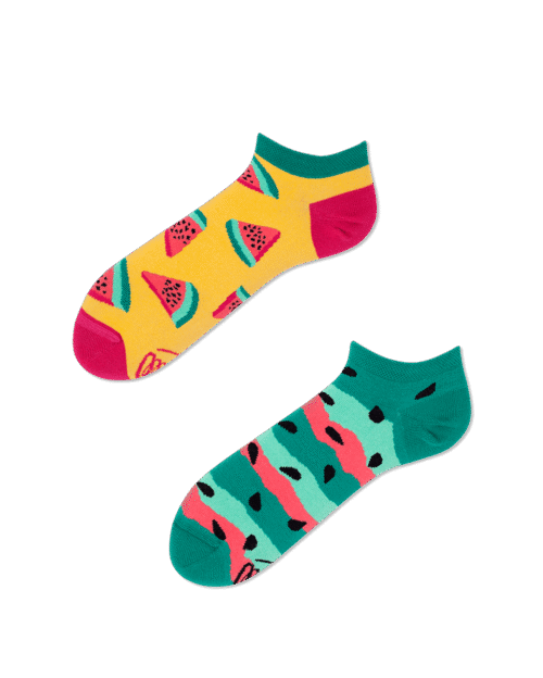 Watermelon Splash Low Sock