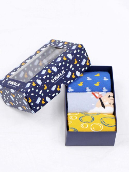 Bubble Bath 3-pack Giftset Socks