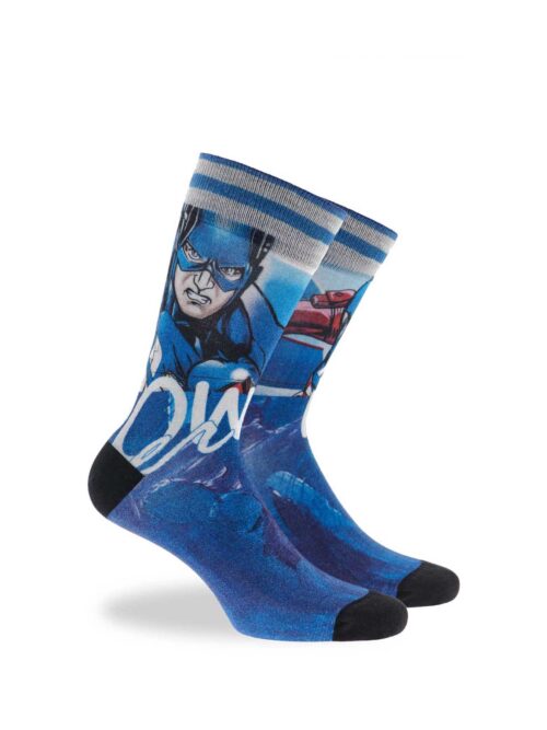 3Sixty My Hero Print Sock