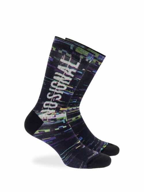 3SIXTY No Signal Printed Bamboo Sock