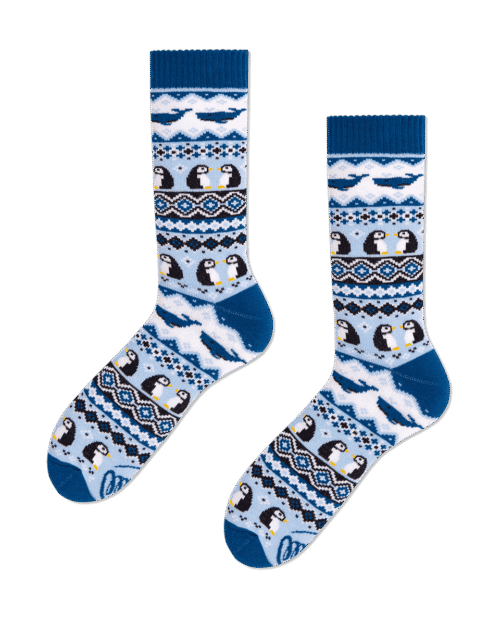 Ice Pinguin Sock