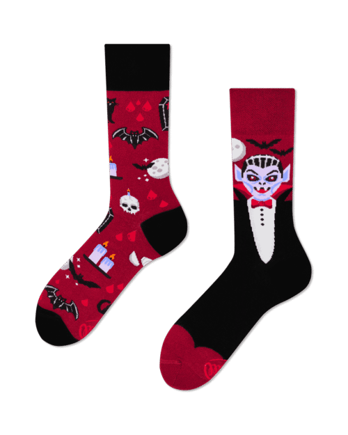 Bloody Dracula Sock