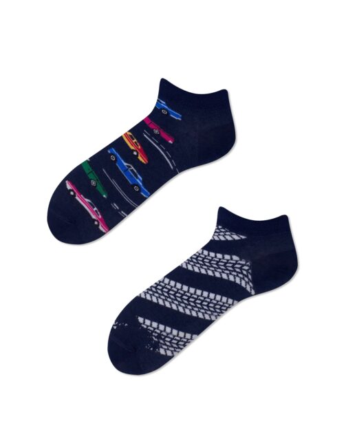 Fast Cars Low Sock