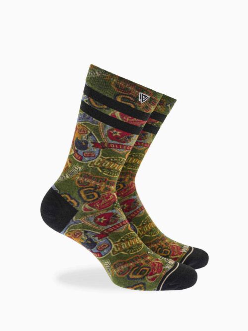 3SIXTY Printed Bamboo Sock