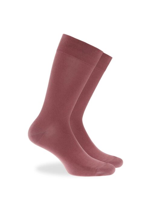 Mens Bamboo Socks Dark Pink