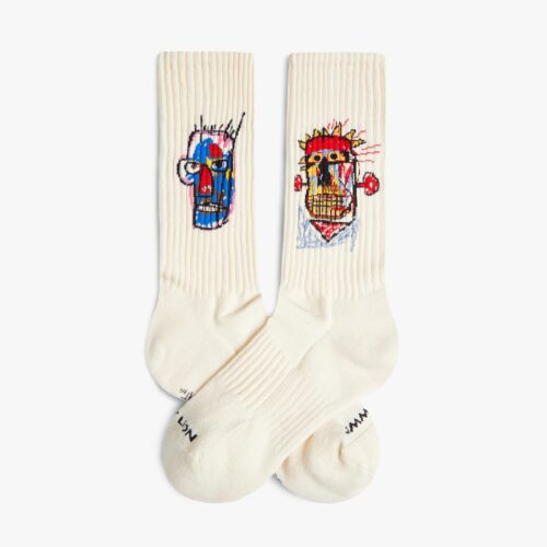 Athletic Basquiat Heads 1982 Sock
