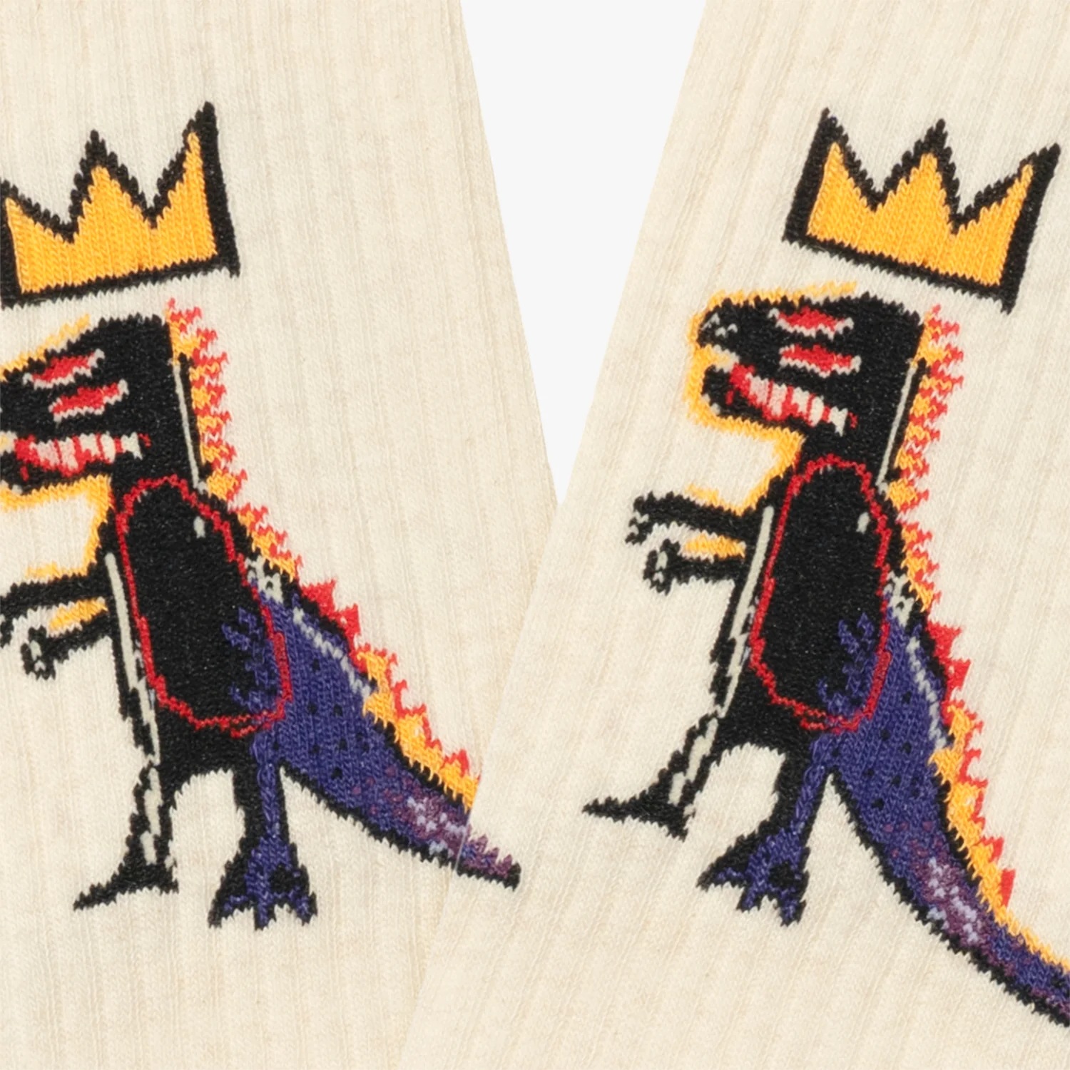 Athletic Basquiat Pez Dispenser Sock - Image 2