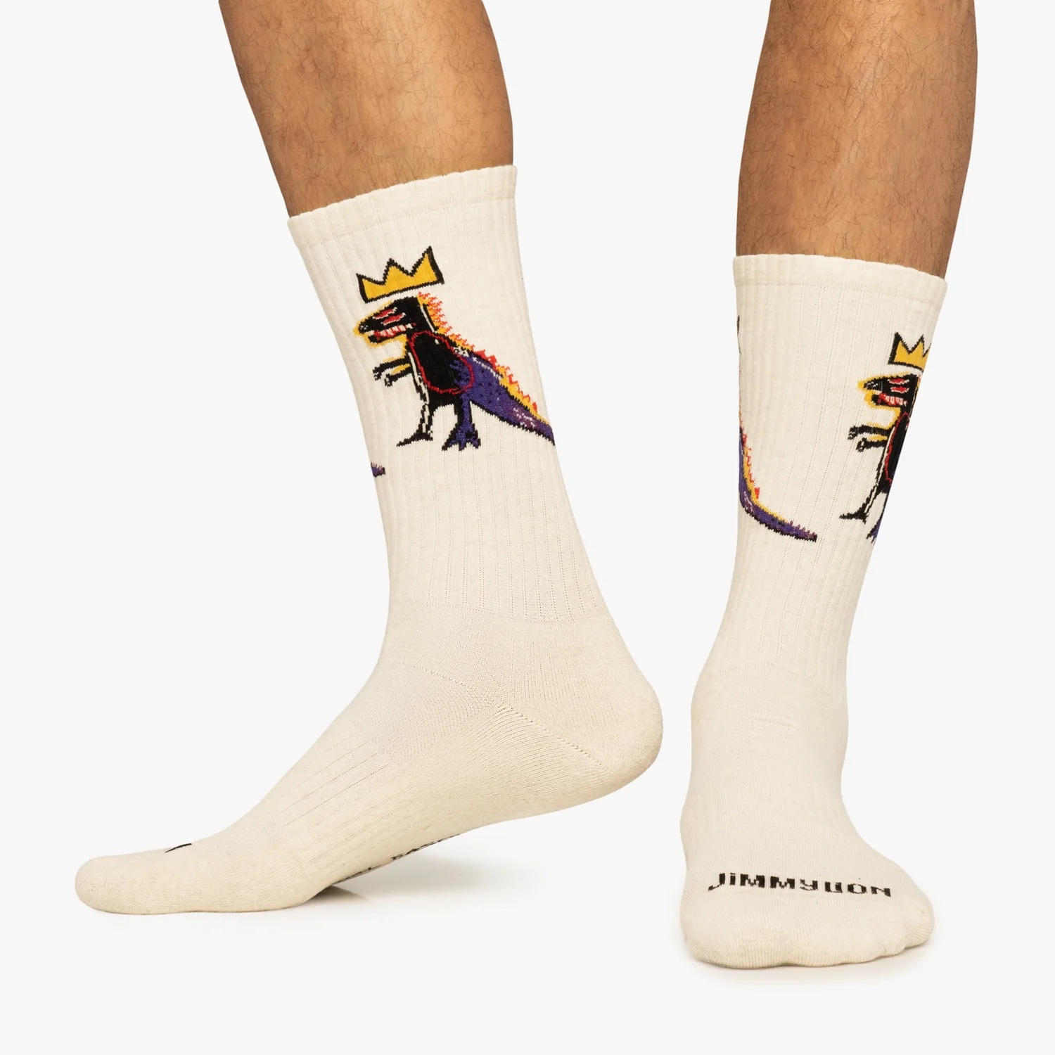 Athletic Basquiat Pez Dispenser Sock - Image 3