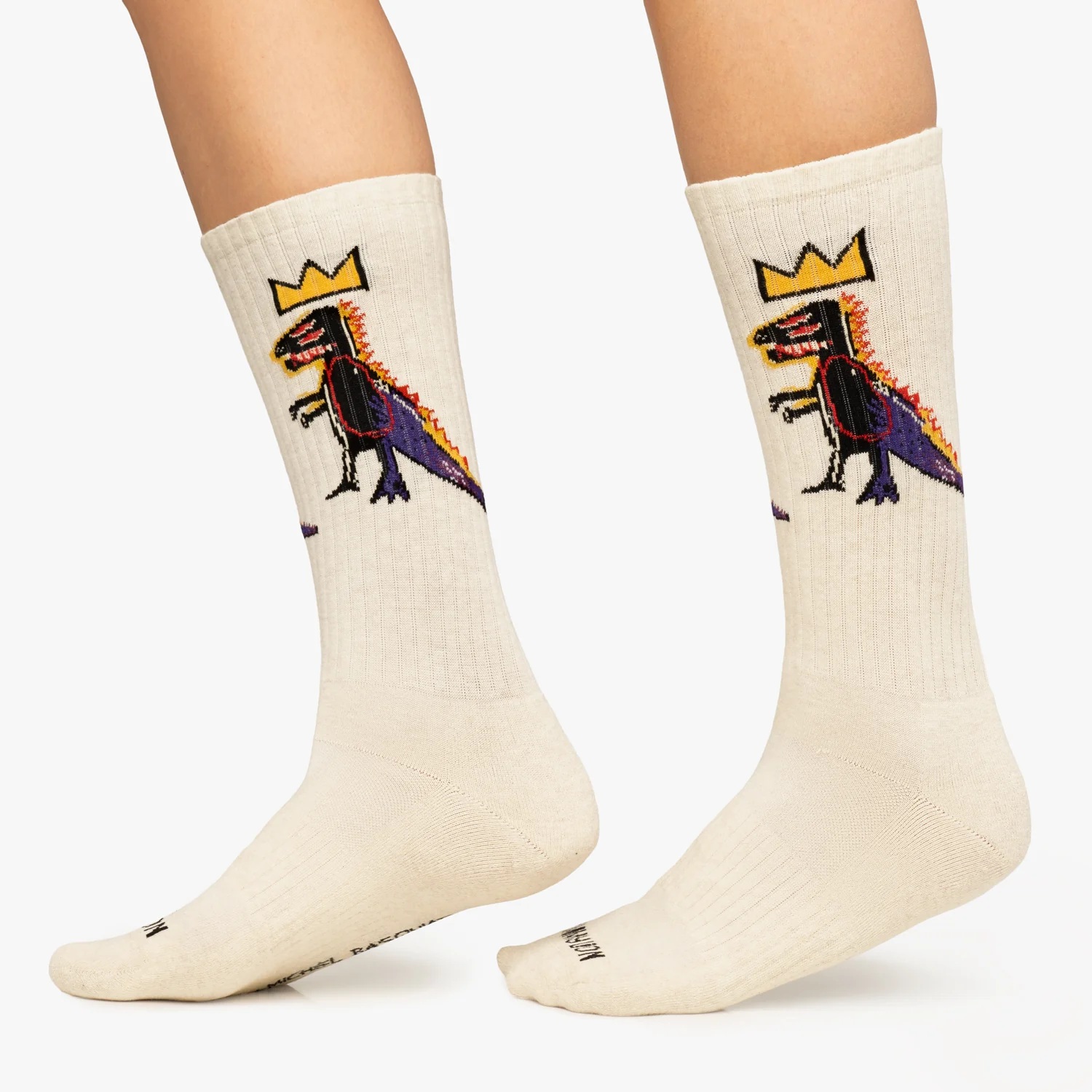 Athletic Basquiat Pez Dispenser Sock - Image 4