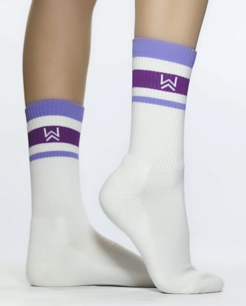 Tennis Sock Purple