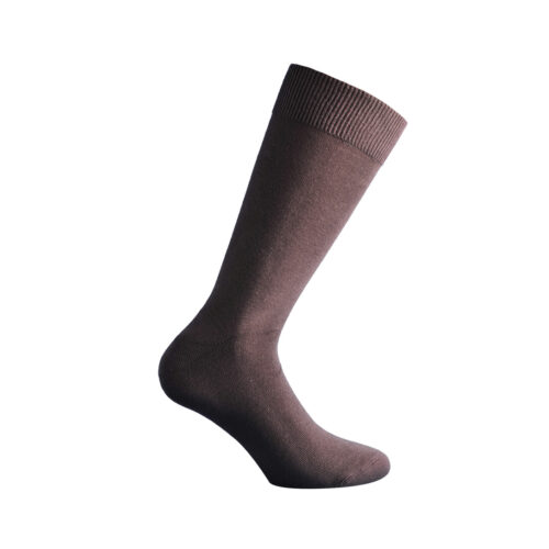 Mens Cotton Sock Dark Brown