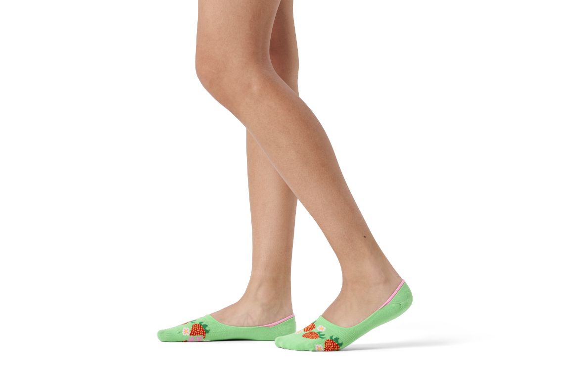 Strawberry Invisible Sock - Image 3