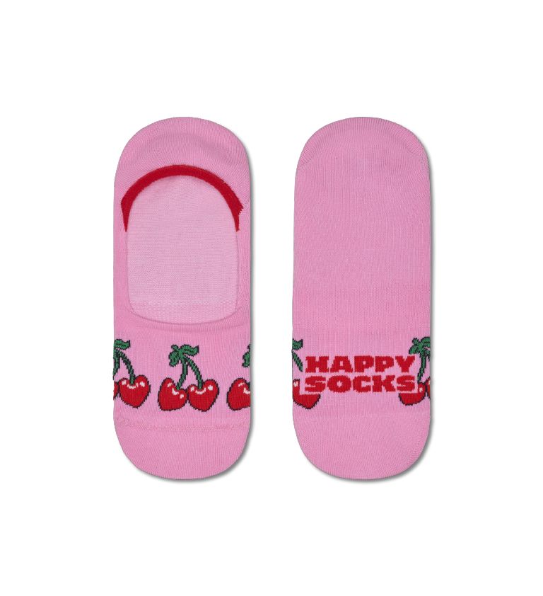 Cherry Heart Invisible Sock