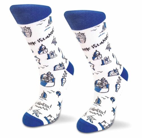 Greek Islants Sock