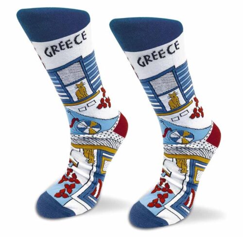 Greek Cafeneio Sock