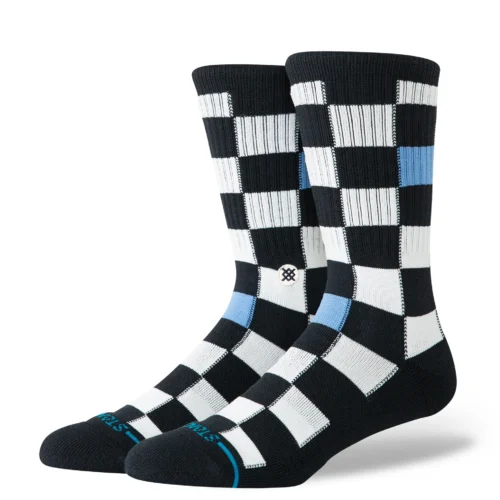 Chef Check Crew Sock