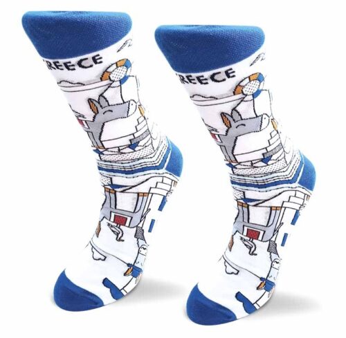 Greek Donkeys Sock
