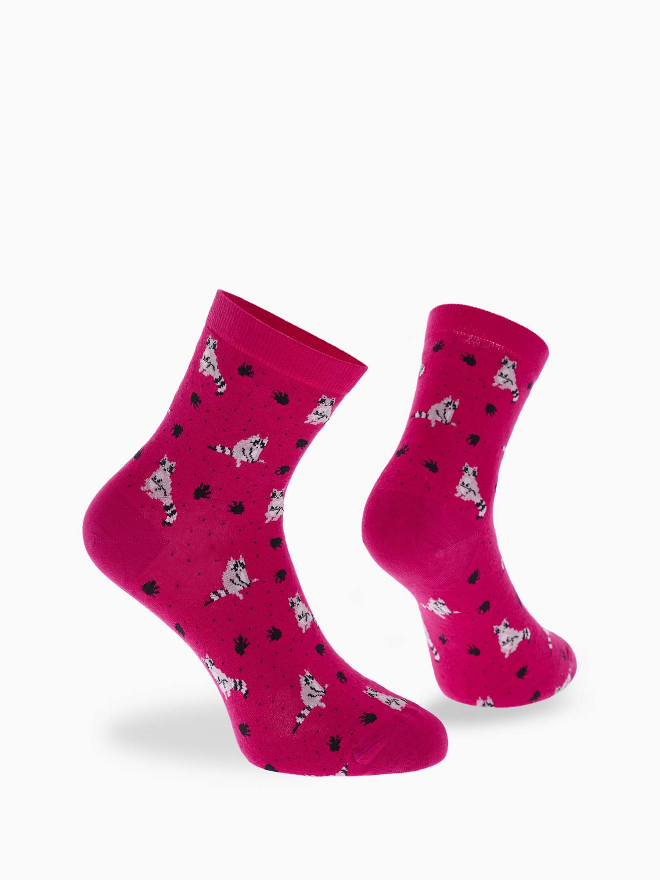 Racoon Bamboo Quarter Sock - Image 2