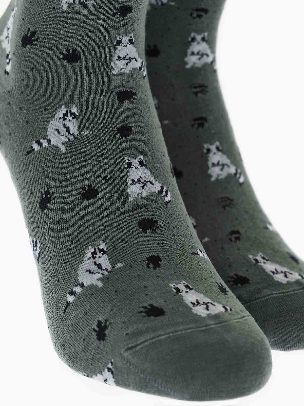 Raccon Bamboo Quarter Sock - Image 2