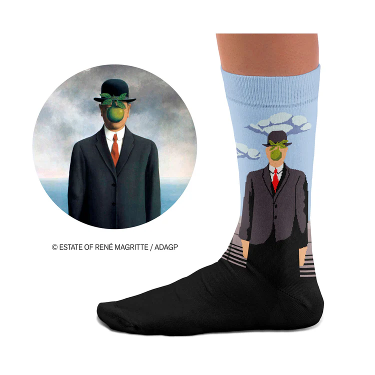 Magritte Son of Man Sock - Image 2