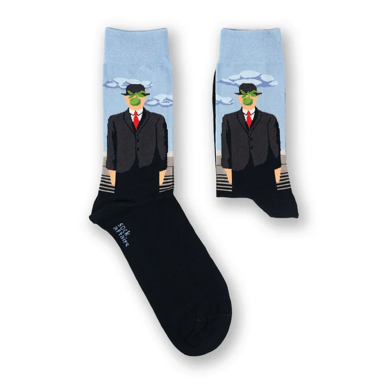 Magritte Son of Man Sock - Image 4