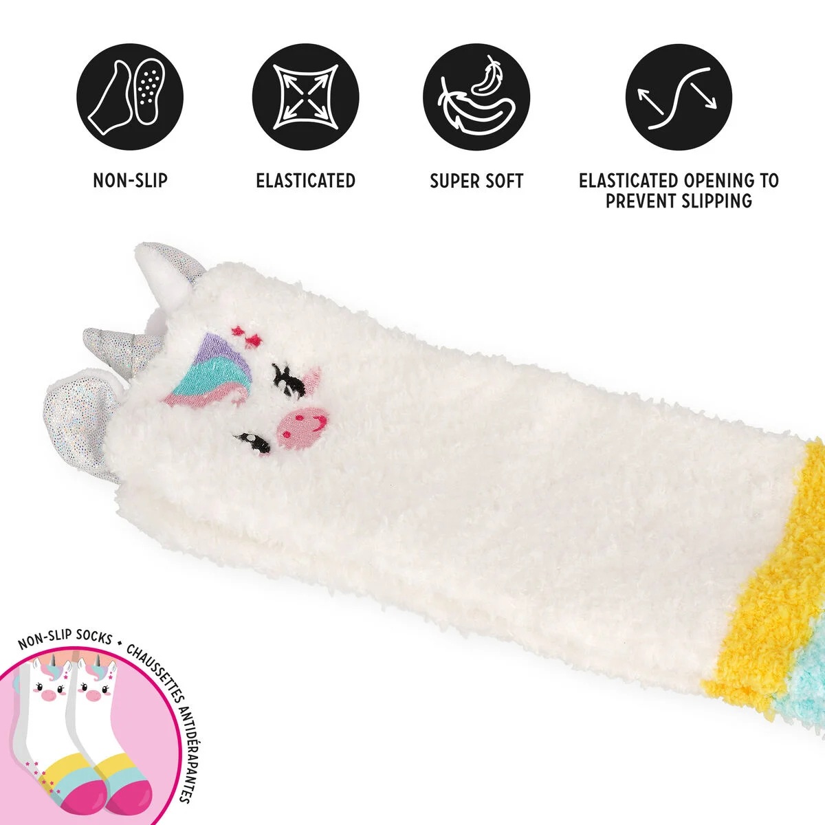 Non-Slip Unicorn Socks for Adults - It s a Match! - Image 4