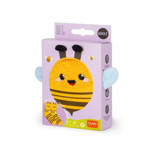 Non-Slip Bee Socks for Adults - It s a Match!