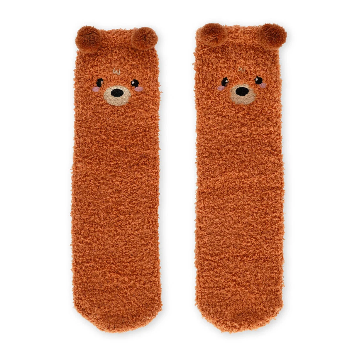 Non-Slip Teddy Bear Socks for Adults - It s a Match! - Image 2
