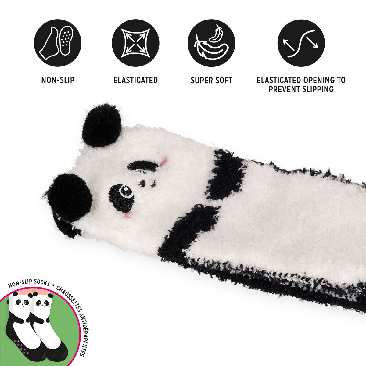 Non-Slip Panda Socks for Adults - It s a Match! - Image 4