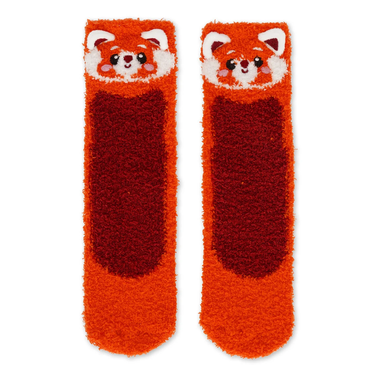 Non-Slip Red Panda Socks for Adults - It s a Match! - Image 2