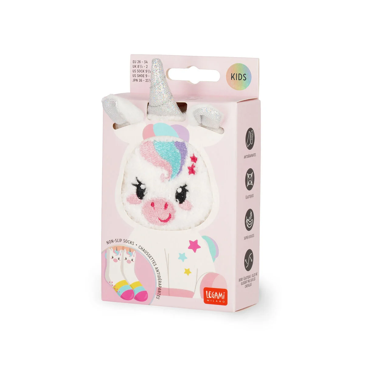 Non-Slip Unicorn Socks for Kids - It s a Match!