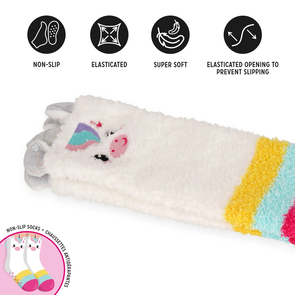 Non-Slip Unicorn Socks for Kids - It s a Match! - Image 4