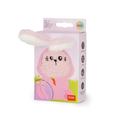 Non-Slip Bunny Socks for Kids - It s a Match!