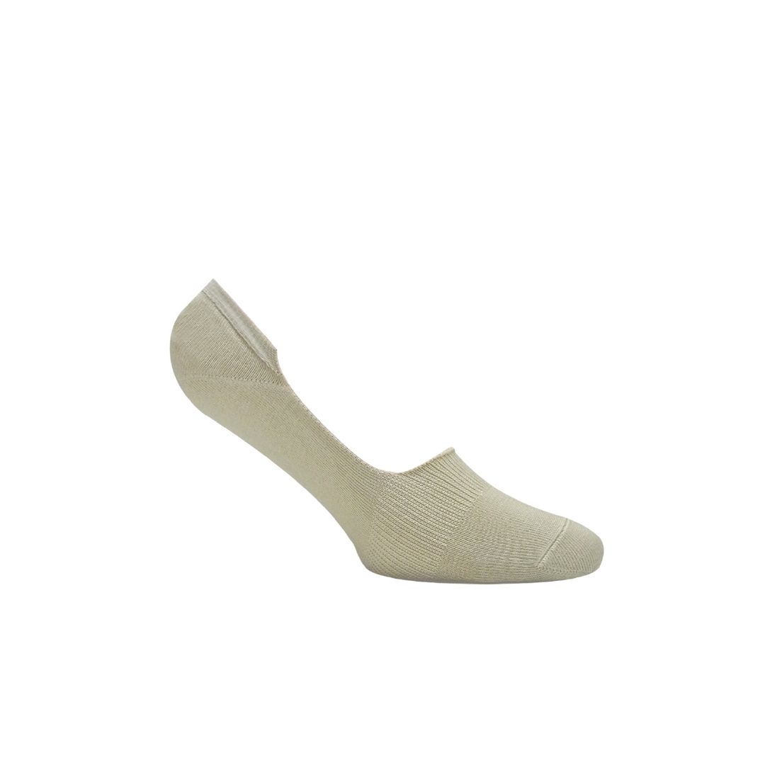Womens Bamboo Nonslip Invisible Socks Biege