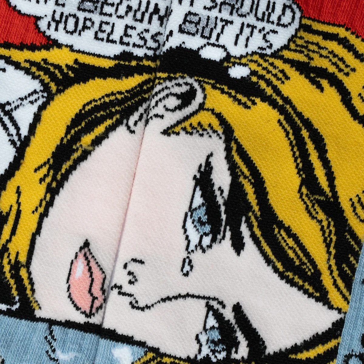 Athletic Roy Lichtenstein Hopeless Sock - Image 4