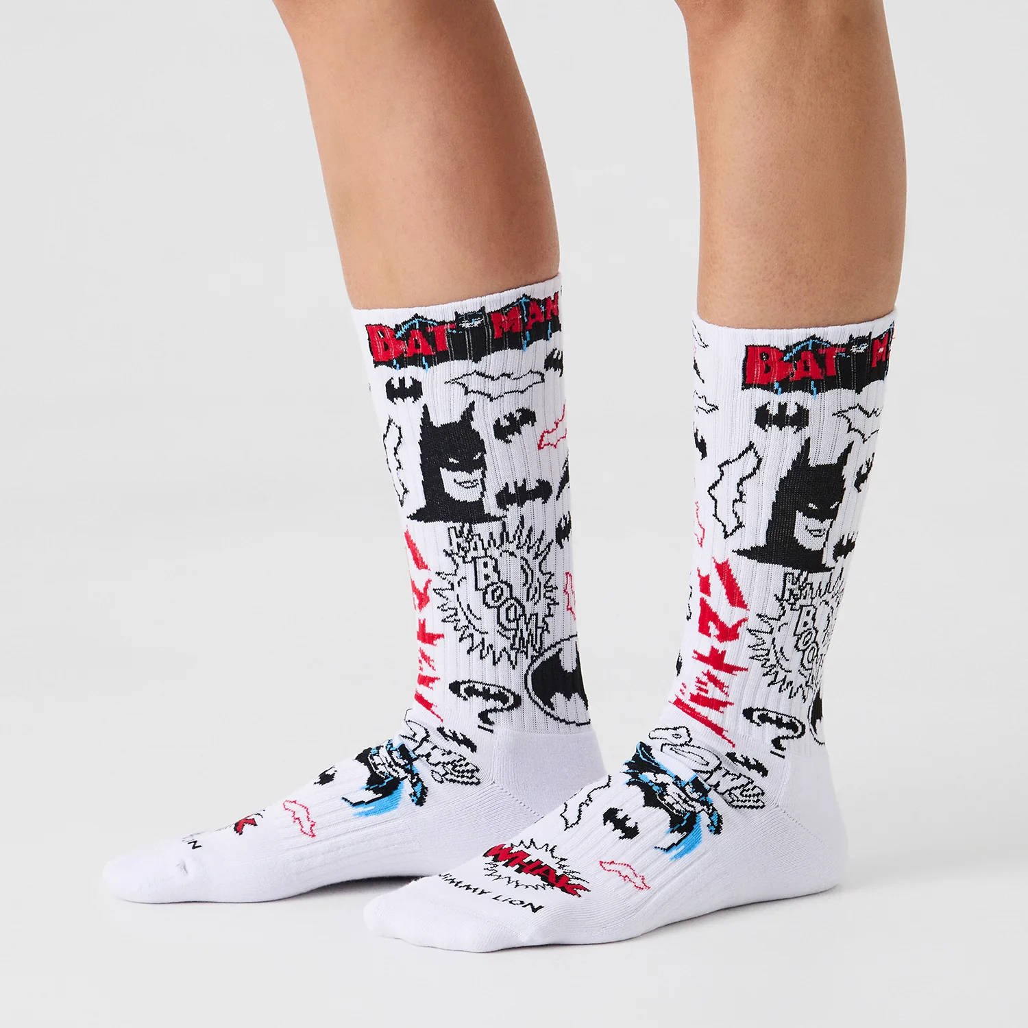 Athletic Batman Pattern Sock - Image 2