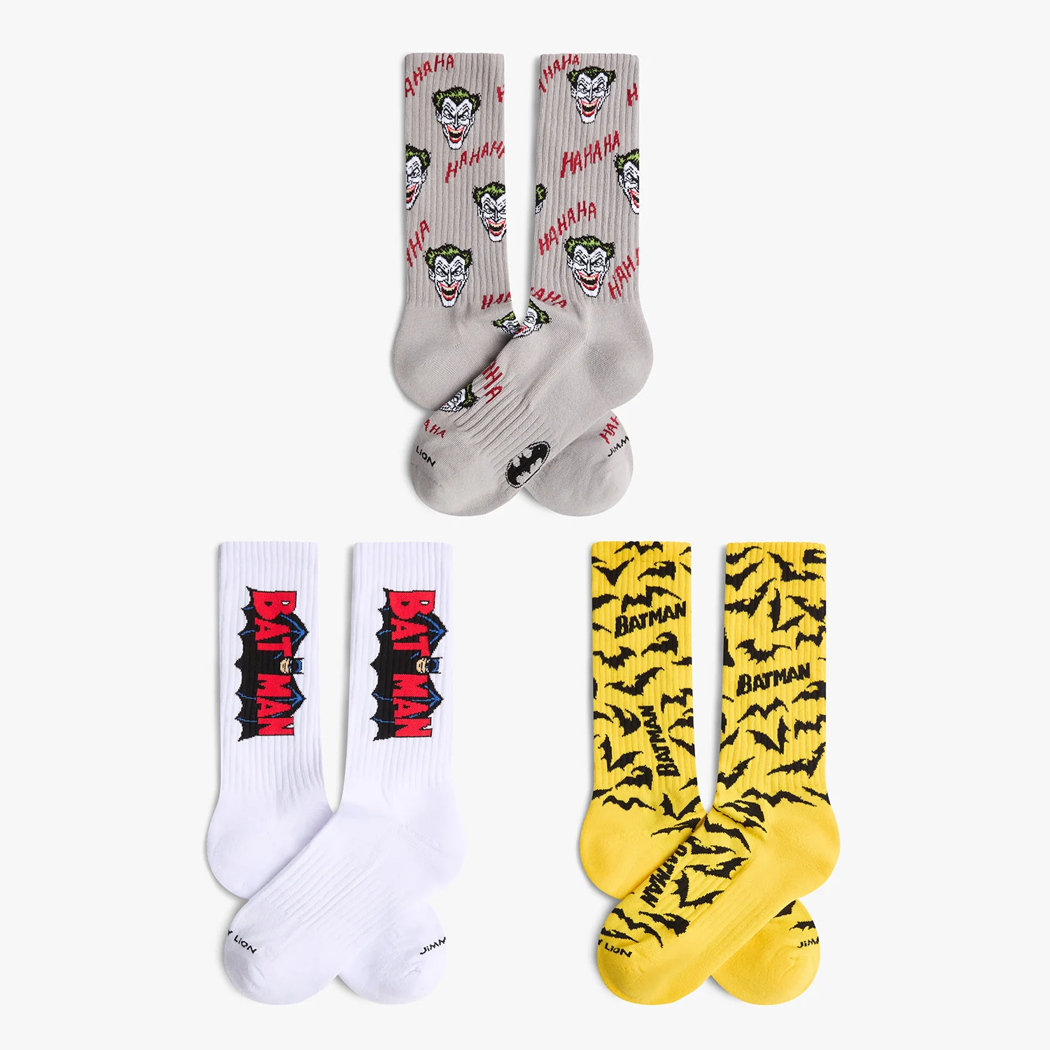 Athletic Batman Pack Socks - Image 3