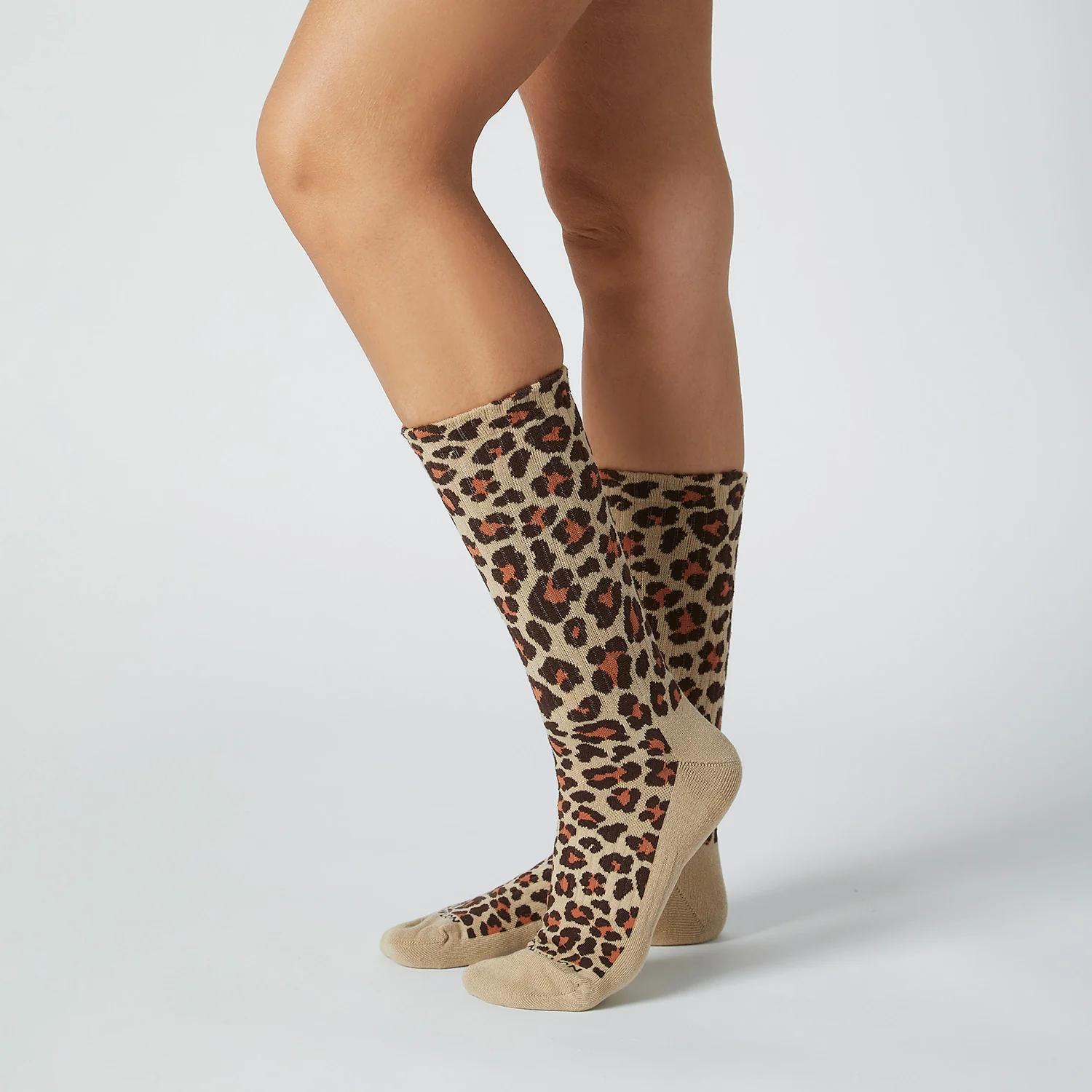 Athletic Leopard Print Sock - Image 3